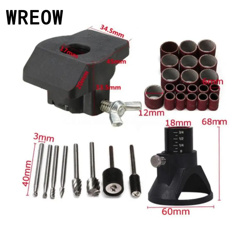 New Universal Drill Locator Positioner Carving Polish Grinder Rotary