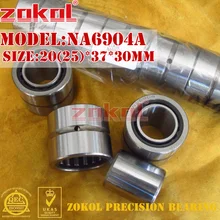 ZOKOL NA6904 UMA Entidade NA6904A ponteira rolamento de rolo da agulha 20*37*30mm RNA6904A 25*37 * 30mm