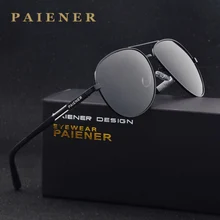 Новинка, брендовые дизайнерские поляризованные солнцезащитные очки из алюминиево-магниевого сплава для вождения, спортивные мужские модные солнцезащитные очки для мужчин и женщин