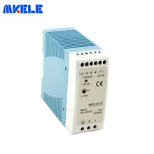 Makerele AC постоянный ток din-рейка питание MDR-60 5 в 12 В 60 Вт Импульсные блоки питания для светодиодные ленты свет лампы