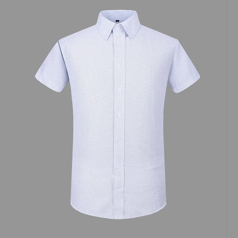 QIHUANG, летняя мужская рубашка с коротким рукавом, модная, тонкая, Матросская, Ele, Мужская футболка с принтом, платье, рубашка размера плюс, мужская, светская рубашка - Цвет: M3