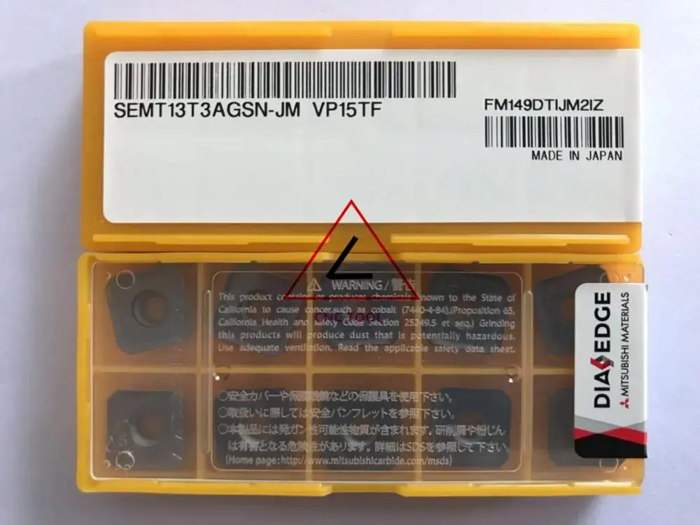 Inserti Per Fresatura AOMT123608PEER-M Inserti In Carburo - Foto 10