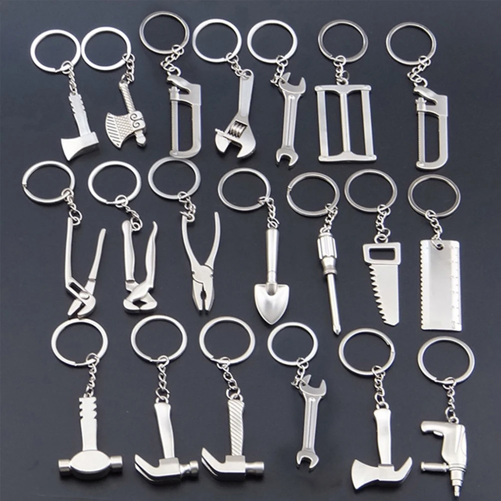 

2017 Creative Tool Style Wrench Spanner Key Chain Car Bag Keyring Metal Keychain Gift