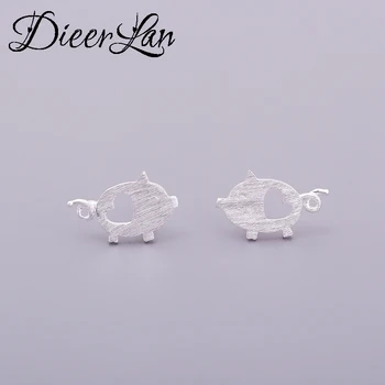 

New Arrivals 925 Sterling Silver Lovely Pig Earrings For Women Girls Gift