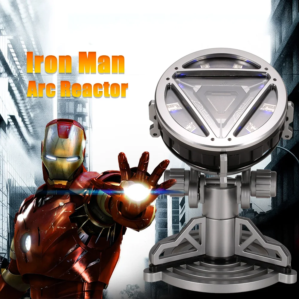 

1/1 Iron Man Arc Reactor with LED Light Movie Prop for Friendship Gift Collection Movie & TV Kids Toys for Children