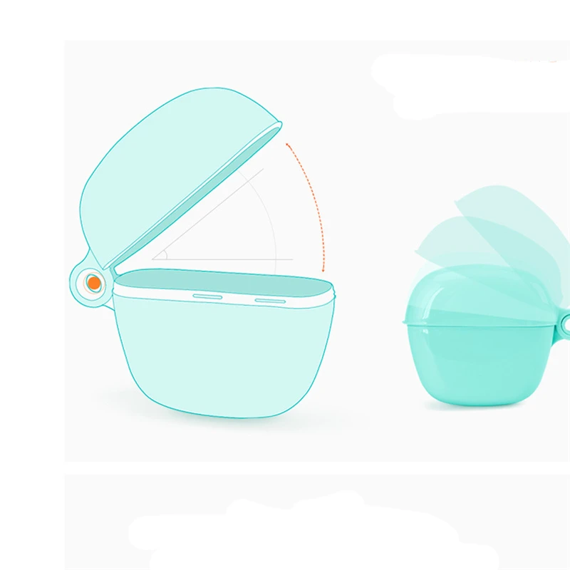 

Portable Baby Infant Pacifier Nipple Travel Case Little Storage Box Baby Soother Container Holder Pacifier Dummy Boxes