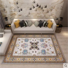 Мягкие простые креативные тонкие полипропиленовые ковры для гостиной, спальни, домашние ковры, напольный коврик для двери, модный коврик