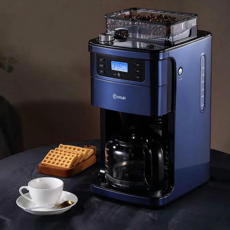 Бытовая кофемашина для офиса полностью автоматическая машина для измельчения автоматическая кофемашина Итальянский кофе американский кофе