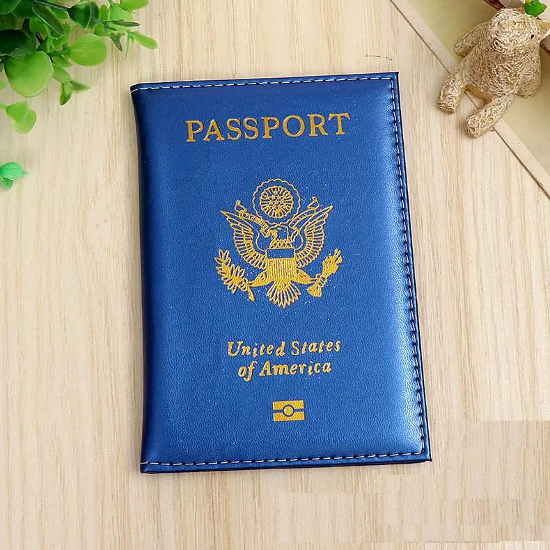 500 pcs USA Passport Holder Protector Wallet Business Card Soft