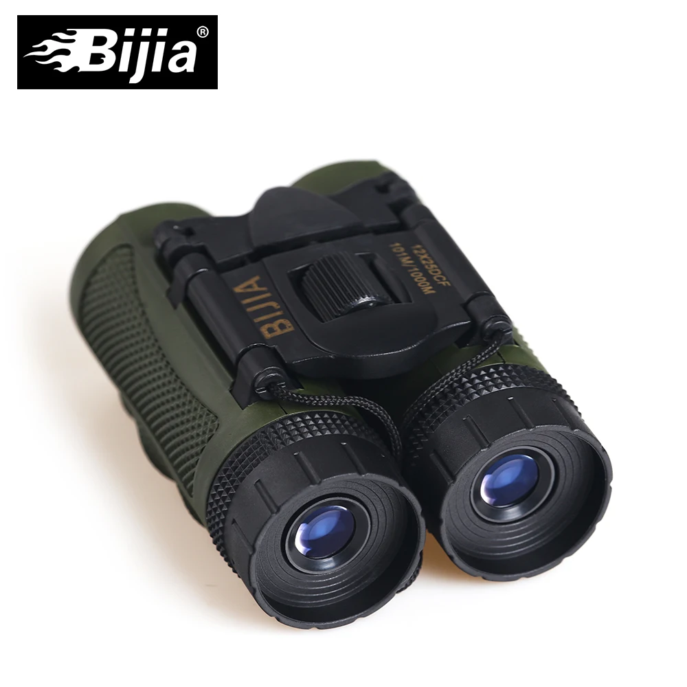 BIJIA 12x25 мини дневной световой телескоп профессиональный бинокль для путешествий