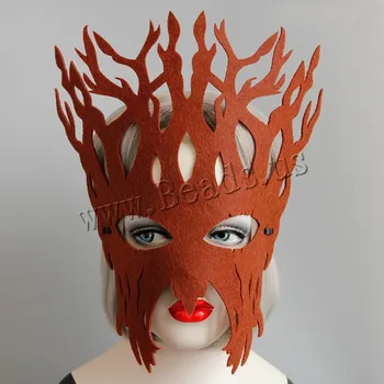 

Creative Big Tree Party Mask Christmas Halloween Masks Vintage Coffee Face Mask Fashion Cosplay Party Custome Accessories