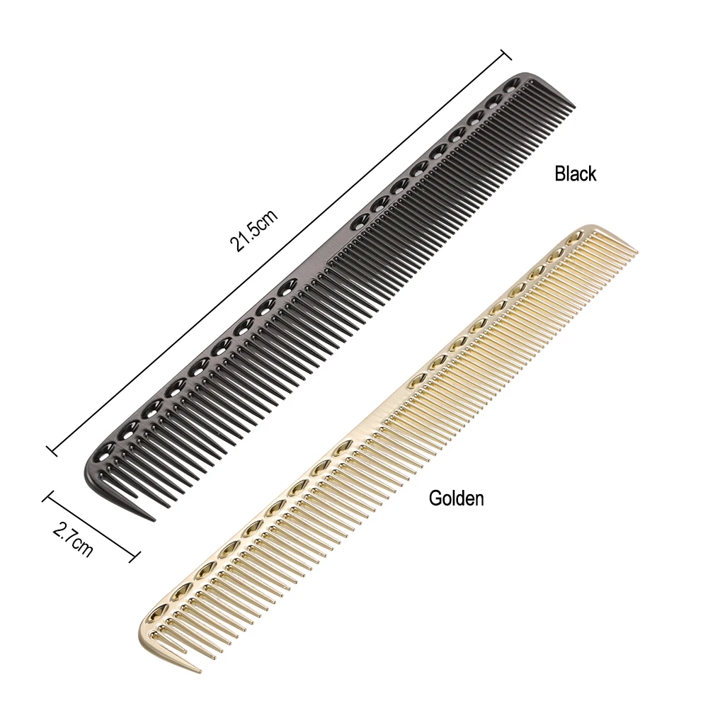 2 в 1 расческа для волос из нержавеющей стали|hair cutting comb|hairdresser combcutting comb |