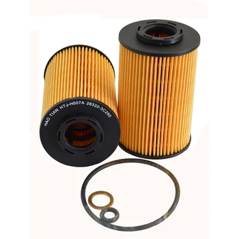 

1pcs Car Oil Filter for HYUNDAI ACCENT i20 i30 MATRIX TUCSON i40 ix35 ix20 for KIA CARENS CEE'D RIO SOUL VENGA 26320-3C250