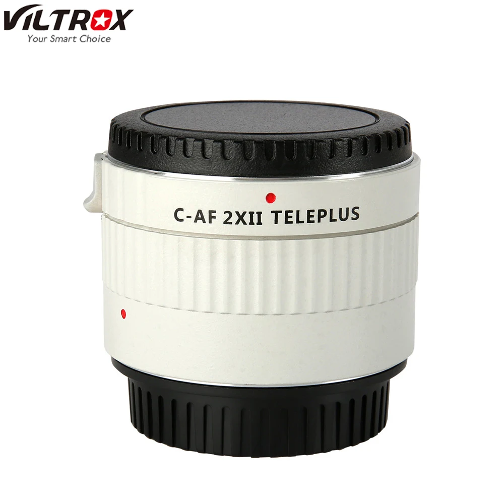 

Viltrox C-AF 2XII TELEPLUS Teleplus Autofocus Teleconverter 2.0X Extender для Canon EOS EF lens 7DII 5D IV