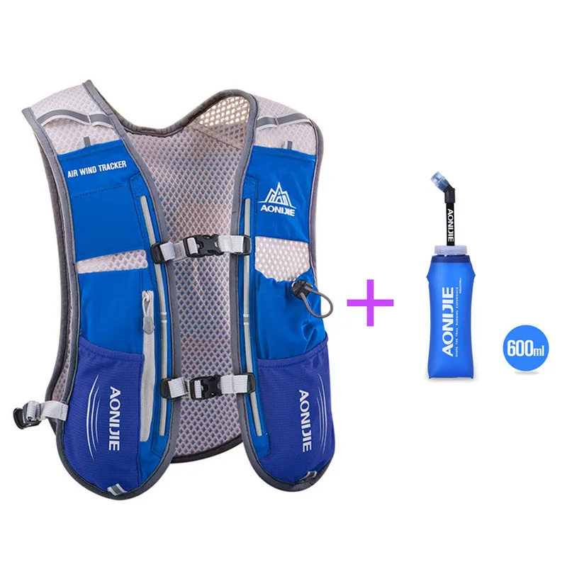 

AONIJIE Running Bag Camping Hydration Backpack Daypack Cycling Running Climbing Hiking Vest Pack 1.5L Water Bag or 600ML Bottle