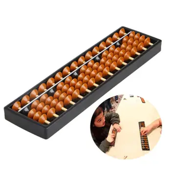 

15 Digits Abacus Arithmetic Tool Children Math Learning Aid Calculating Toy 2019