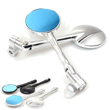 

Universal Plastic Motorcycle Rearview Mirrors Motorbike Side Mirrors for Honda Suzuki Yamaha Kawasaki Scooter Ducati