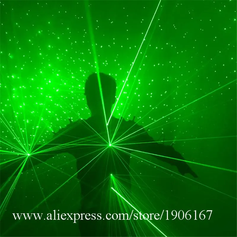 Laserman Green Laser Show costume09