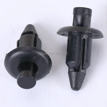 

100Pcs 6mm Fender Rivet Clips Hole ATV Fairing Fender Clip Auo Fastener Clips For Suzuki Hayabusa GSXR 1300 1000 750 600 Harley