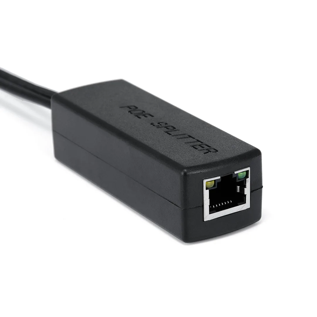1pc Active PoE Compliant with IEEE802.3af 48V Input 12V Output 15.4W PoE Splitter Power Adapter