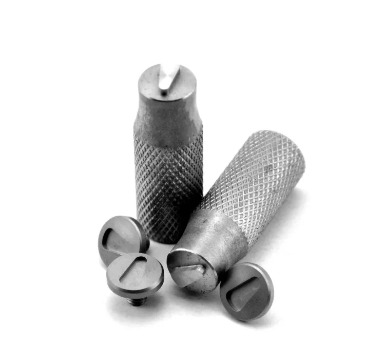 

Knife handle Fastening Cutter shaft screwdriver Screw Driver for the whirlwind Rotating rivet Plum flower rivet -1 piece