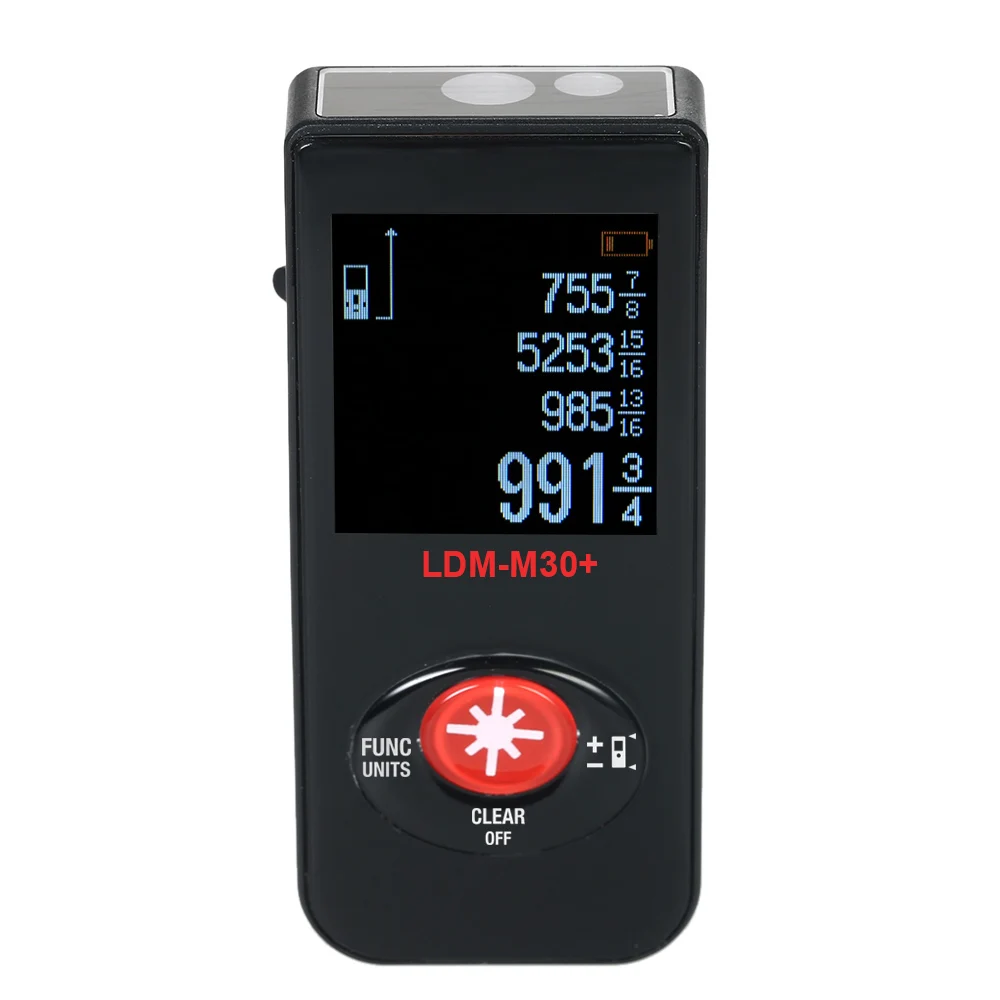 

mini Laser Distance Meter USB laser rangefinder construction tools Range Finder tape measure Distance Area Volume Measurement