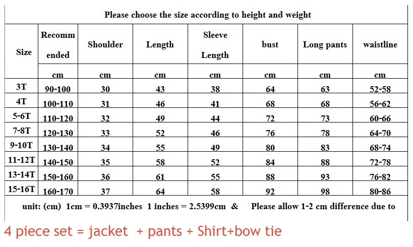 Boys Suits for Weddings Boy Suits Formal Suit for Boy Costume Enfant Garcon Mariage Terno Infantil Disfraz Infantil Menino L1