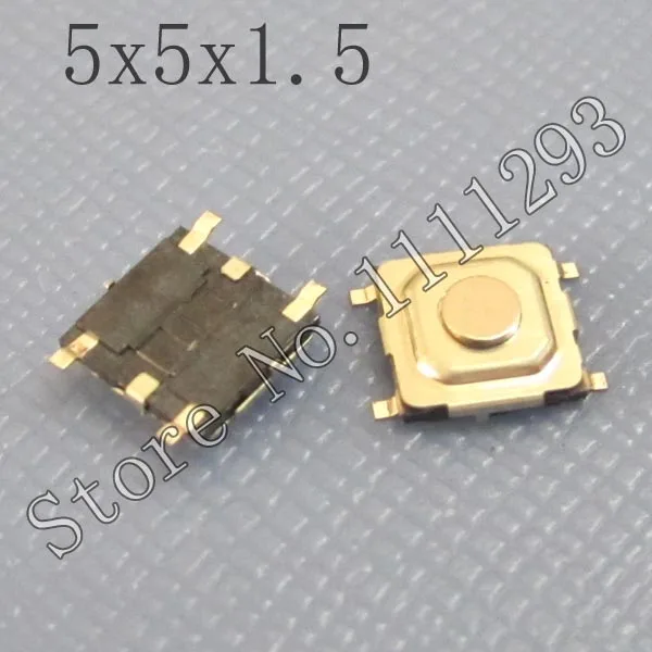 

20pcs/lot Tactile Switch 5x5x1.5 for Phone Tablet Laptop Touchpad button board etc push button 5*5*1.5