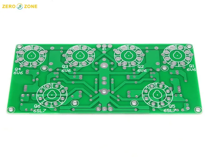 

NEW 6SL7+6V6 Tube Power Amplifier PCB (12W) Ultra-linear Push-pull