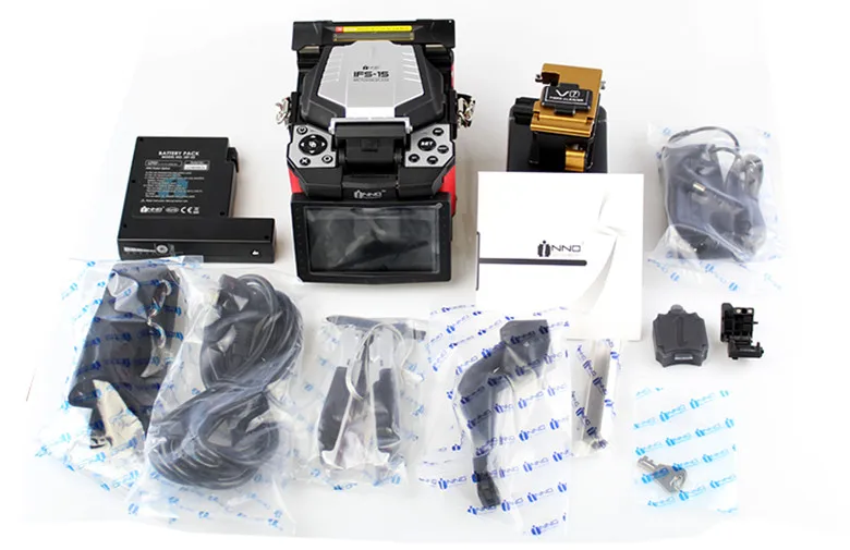 

Original INNO IFS-15 IFS-15A fiber splicer Optical fiber welding machine English version of the machine DHL Free shopping