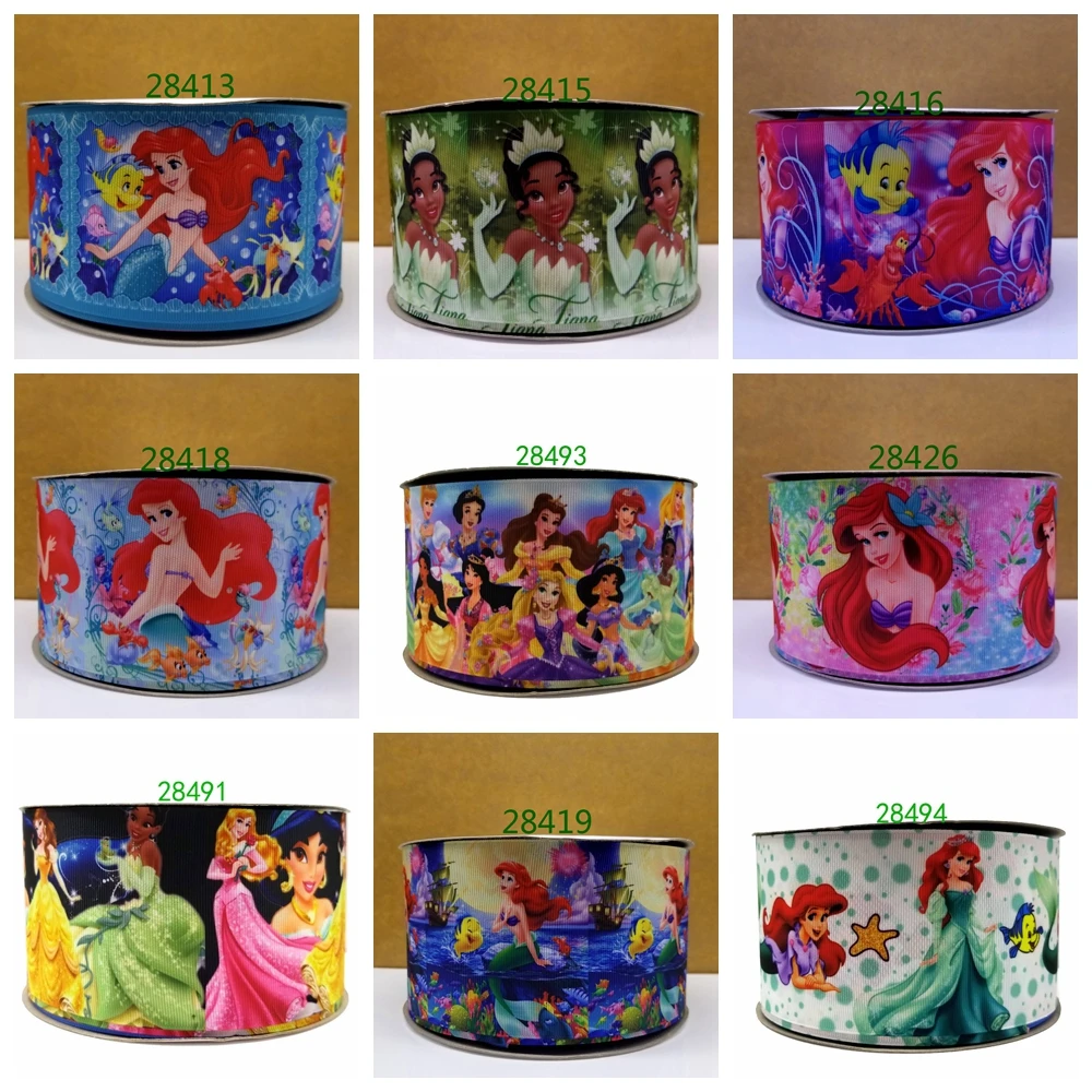 

Free shipping 2019 new arrival ribbons Hair Accessories ribbon 10 yards printed grosgrain ribbons 28413