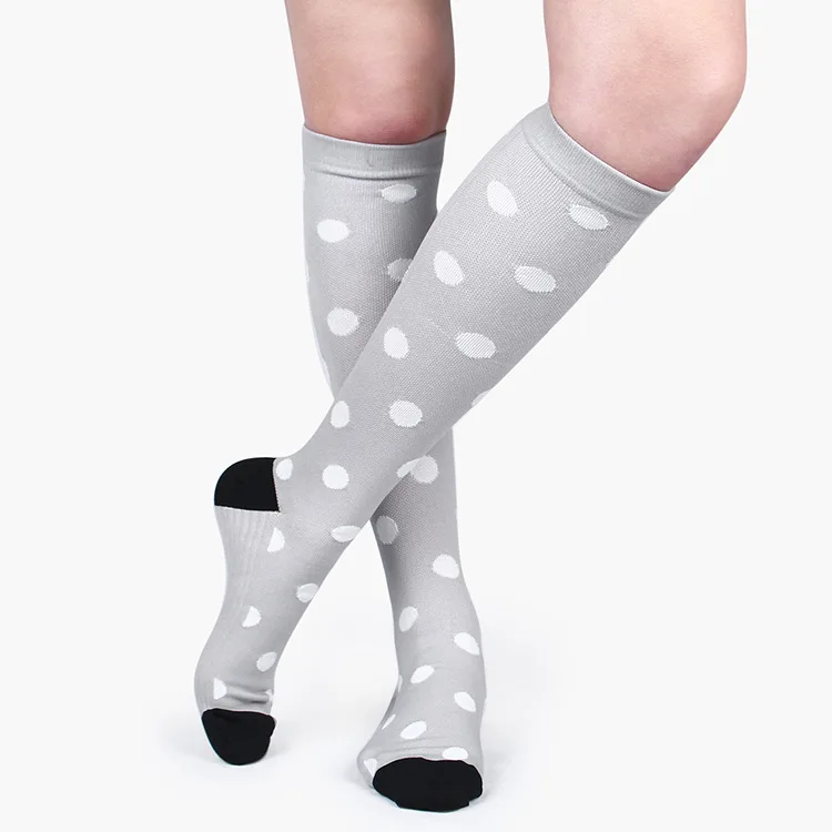 Унисекс профессиональные Компрессионные носки для похудения ног длинные носки для мужчин и женщин - Цвет: 7