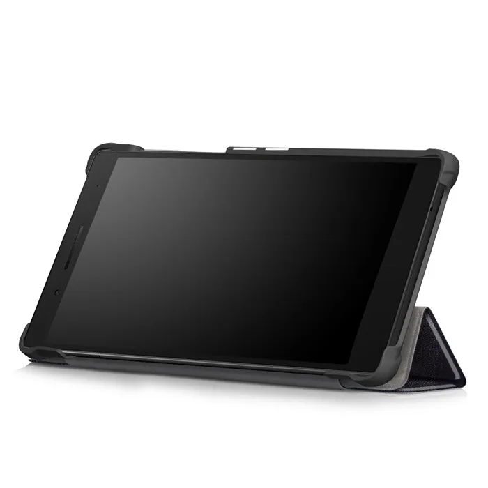 Чехол-книжка из искусственной кожи чехол для lenovo Tab7 Tab 7 TB-7504 TB-7504F TB-7504I TB-7504X 7-ми дюймовых планшетов(Tab 4 7)+ 2 шт. Экран пленка в подарок