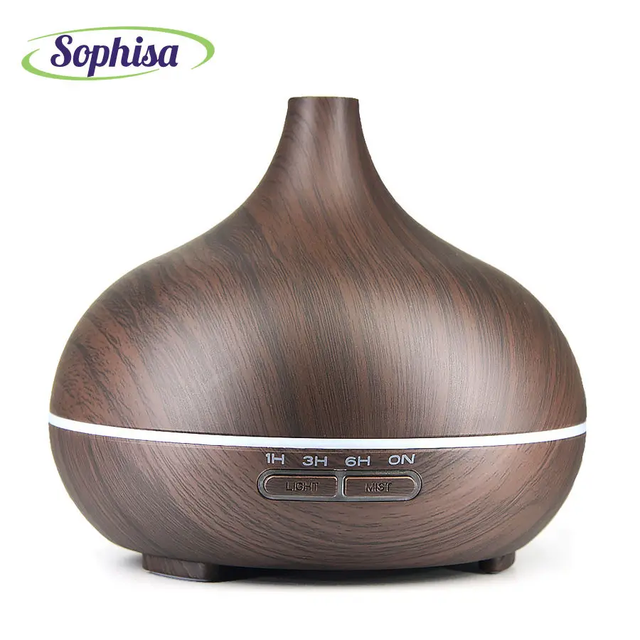 

Sophisa 300ml Aromatherapy Essential Oil Diffuser ultrasonic humidifier with 4 Timer Settings AUTO Shut fashion gifts SP300C-B