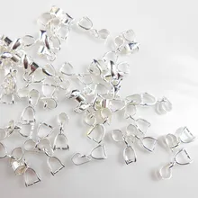 50 шт самодельные Украшения, Аксессуары 925 серебряный крючок для ожерелья Фурнитура и компоненты PJ038