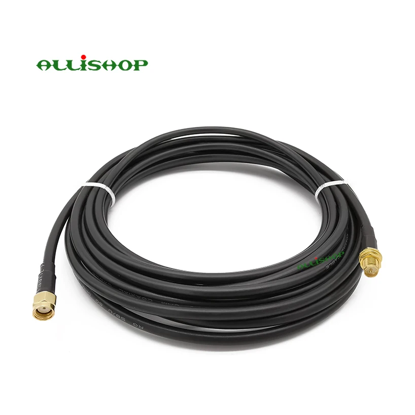 rf Lmr200 Rp-sma Macho para Rp-sma Baixa Perda Cabo de Antena do Sexo Feminino 1 m 3 m 5 m 8 m 10 m 12 m 15 m 6 Perda Cabo de Antena Do Sexo Feminino
