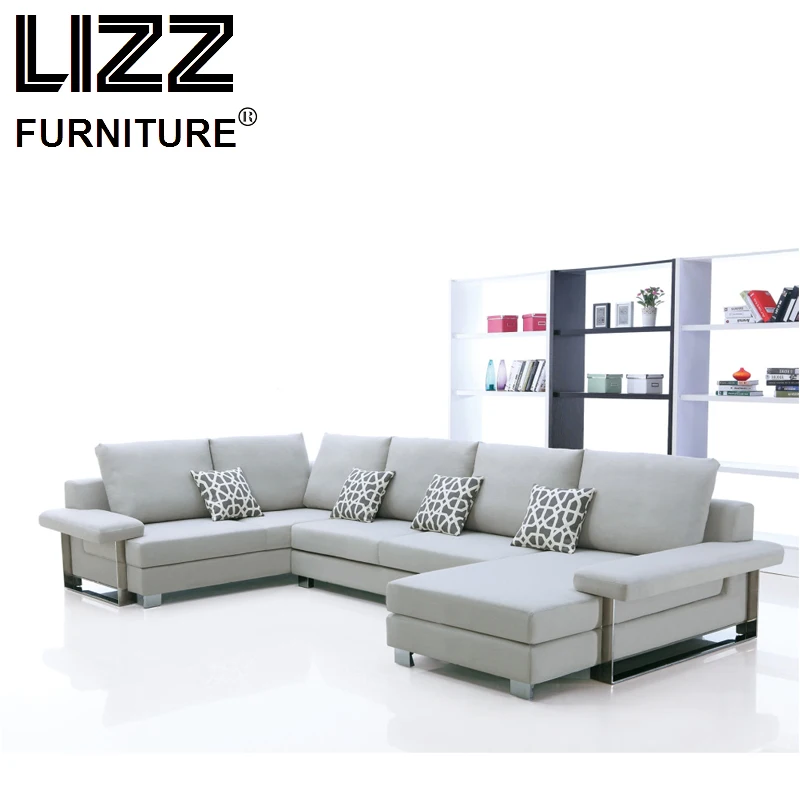 

China Corner Sofas Loveseat Chair High Quality Fabric Living Room Sofas Furniture Modern Design Corner Fabrics Sofa Germany
