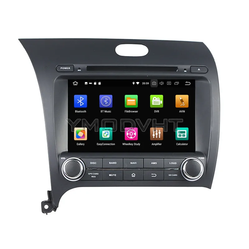 Top YMODVHT 8inch Android 8.0 Octa Core PX5 4GB RAM 32GB ROM Car DVD Player Radio Stereo GPS for Kia Cerato/K3/Forte 2013 3