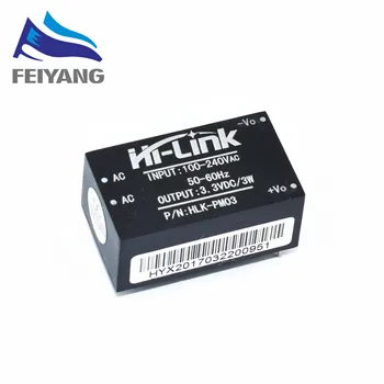 

20pcs HLK-PM03 AC-DC 220V to 3.3V Step Down Buck Power Supply Module Intelligent Household Switch Converter