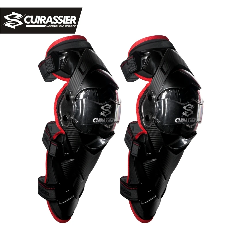 Online Rodilleras protectoras de motocicleta Cuirassier rodilleras protectoras fuera de carretera MX rodilleras de Motocross protectores de codo protectores de carreras