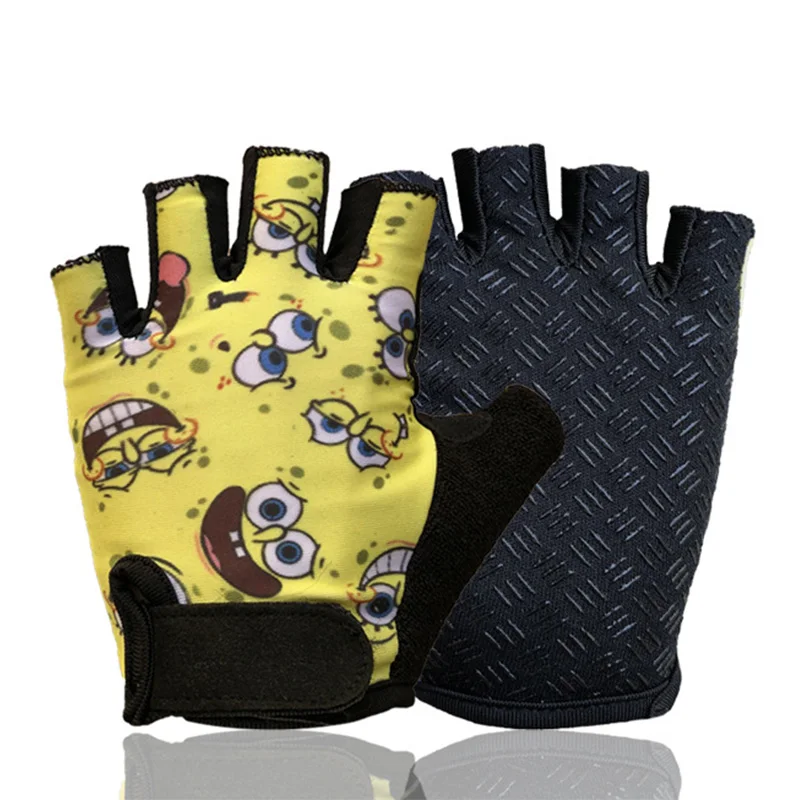 Color Set 3 3 Pairs Kids Half Finger Gloves Sport Gloves Non-Slip Gel Gloves for Children 6-10 Years Cycling Biking Color Set 3 3 Pairs Kids Half Finger Gloves Sport Gloves Non-Slip Gel Gloves for Children 6-10 Years Cycling Biking