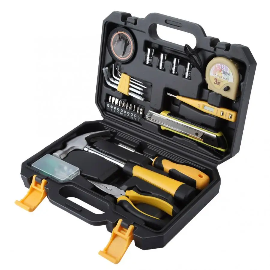 

Multifunctional Hand Tool Set Household Tool Kit DIY Home Repair Hardware Combination Tool Set 105057 wrench tool set