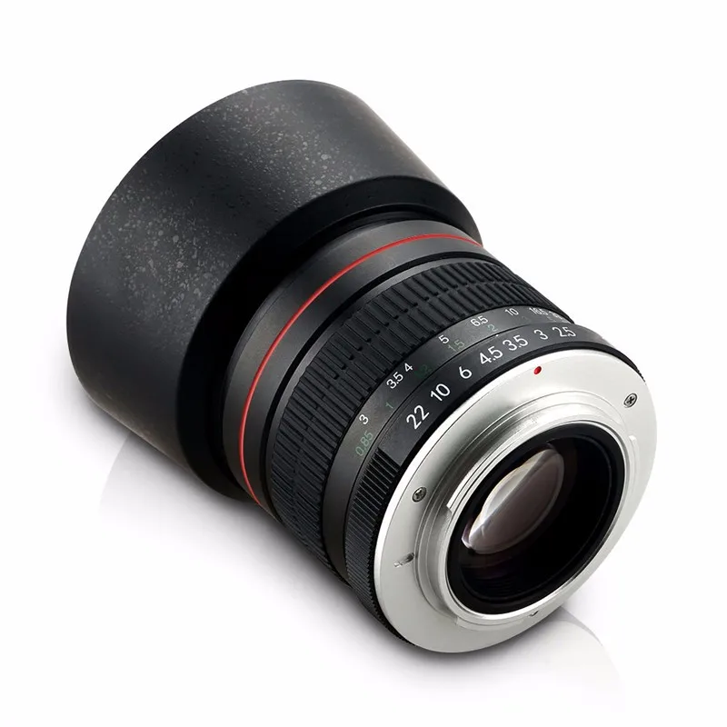 85mm F / 1.8 중형 망원 세로 프라임 수동 초점 카메라 렌즈 Nikon D800 용 D700 D3200 D5200 D5500 D7200 D90 DSLR