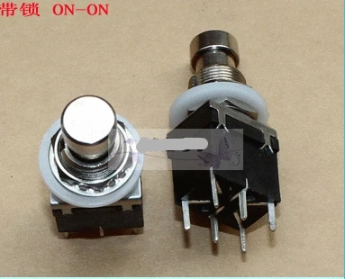 

DPDT Momentary Soft Touch Push Button Stomp Foot Pedal Electric Guitar Switch
