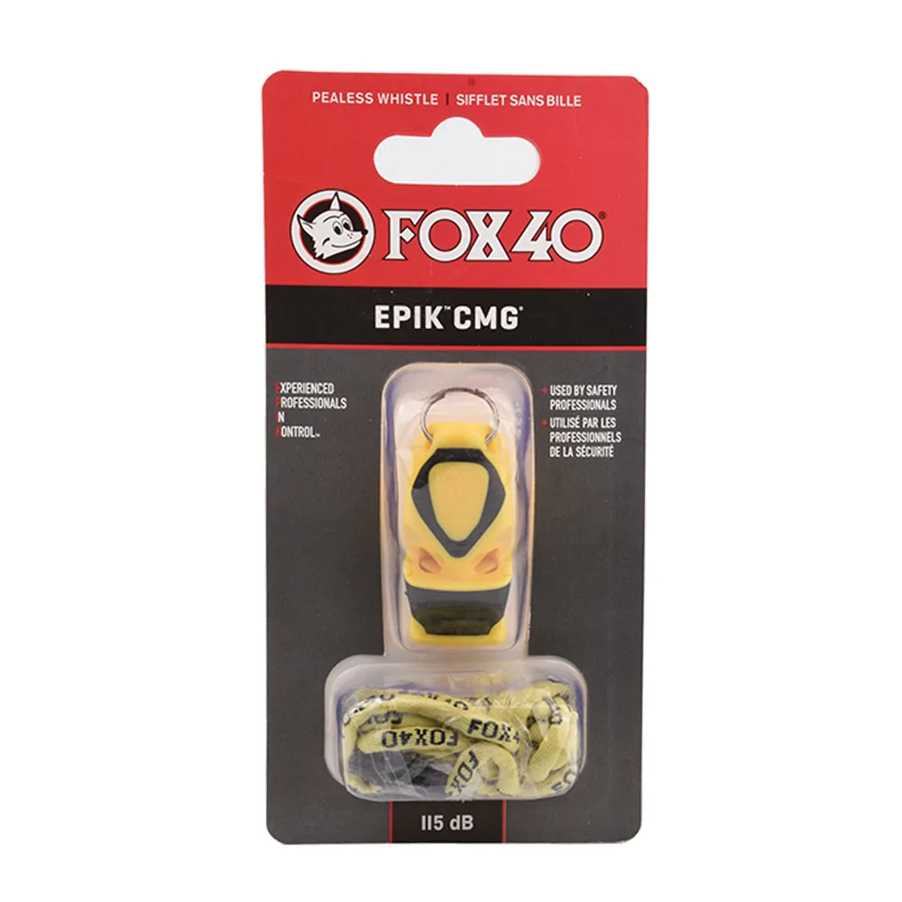 Пластиковый свисток FOX40 EPIK для футбольного судьи футбола баскетбола хоккея