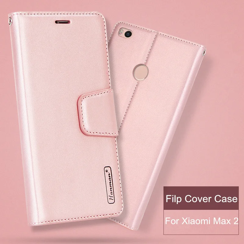 Роскошный чехол из овечьей кожи для Xiaomi Mi Max 2, магнитный мягкий чехол из ТПУ с откидной крышкой, держатель для карт, задняя крышка, чехол для телефона
