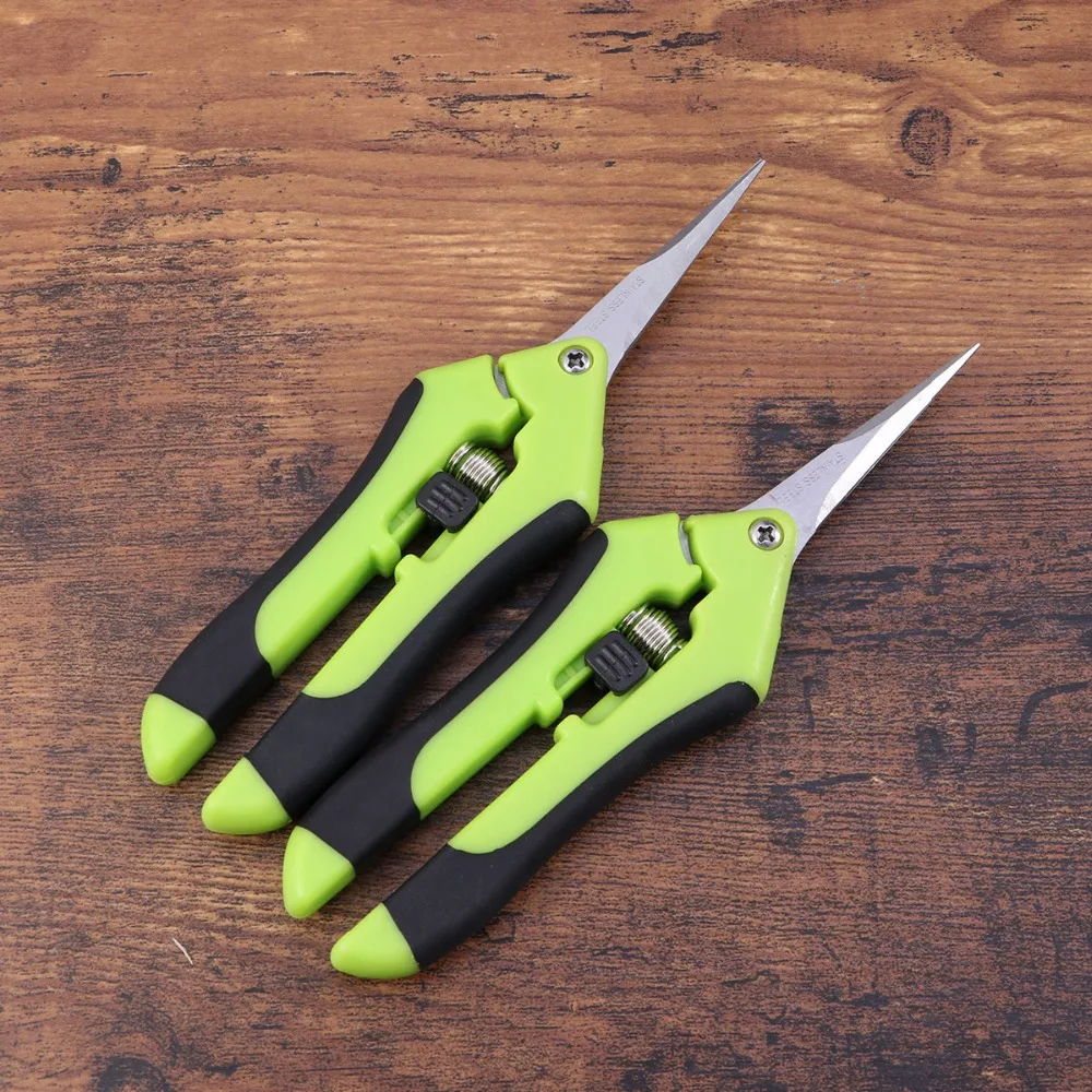 1 шт. пластиковые садовые ножницы ручка в виде ножниц портативный секатор инструменты садовые ножницы для веток садов