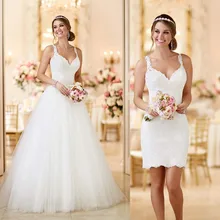 wejanedress 2017 Cheap Custom Made Bridal Gowns Spaghetti Straps See Through Back 2 piece Wedding Dresses vestidos de novia
