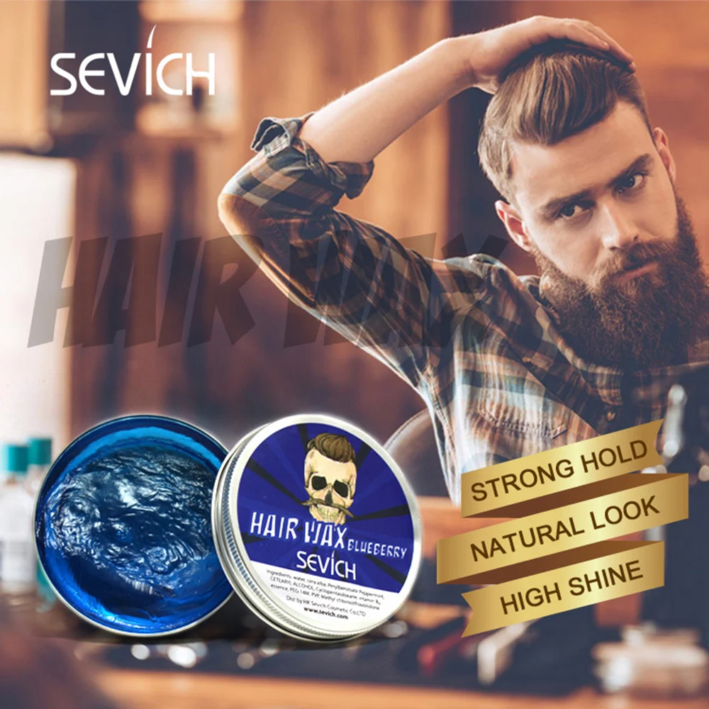 

90g Style Styling Products Multiple Fragrance Men Styling Makeup Natural Hairstyle Wax Hair Clay Strong Styling Cream Hair Tools