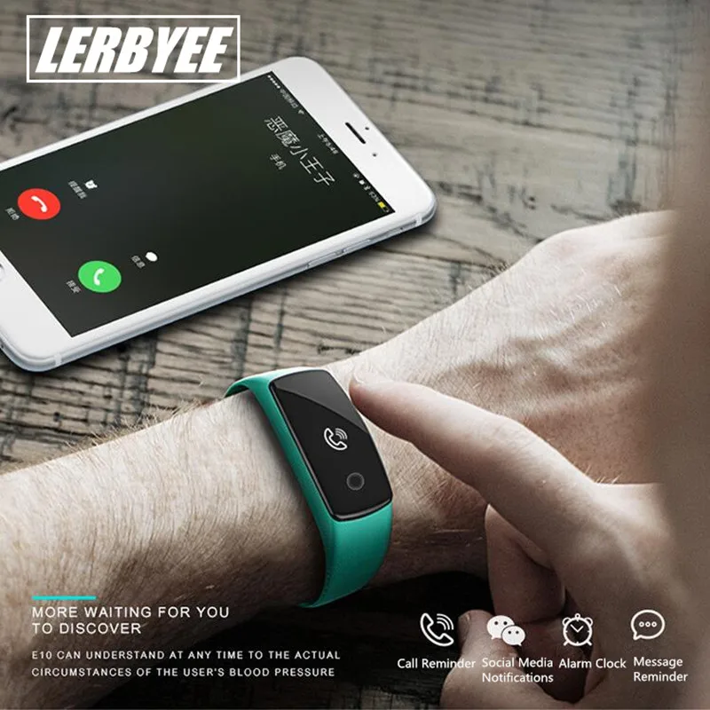 Fitness Tracker E10s Smart Watch Activity Tracker Pedometer waterproof Sports Bracelet with Sleep Monitor Calorie Step
